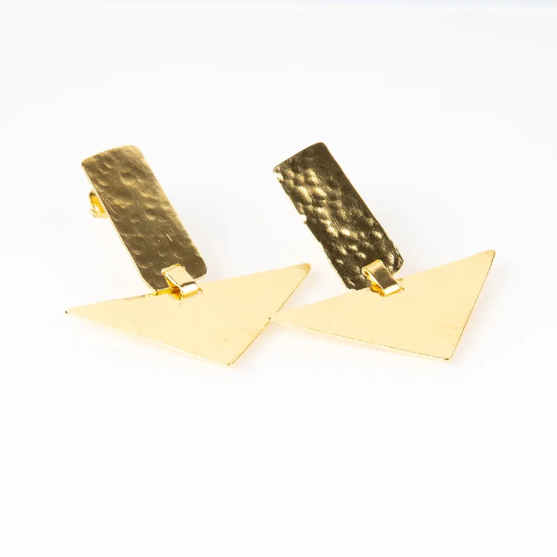 Women’s hoop earrings-Daleth Earring