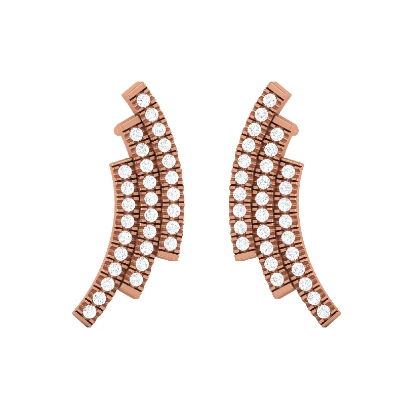 Women’s matching earrings-Modern Arena Petite Stud Earrings