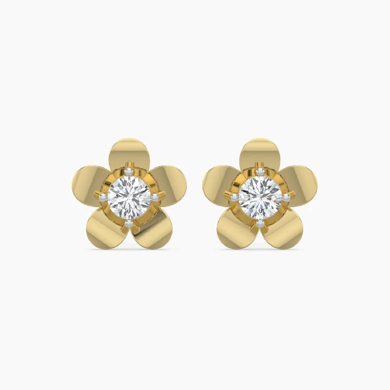 Women’s festive earrings-Diamond Earrings 0.44 cts TW