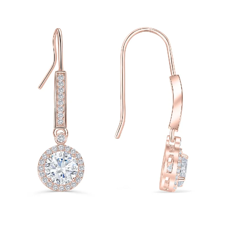 Women’s elegant earrings-The Blossom - Rose Gold