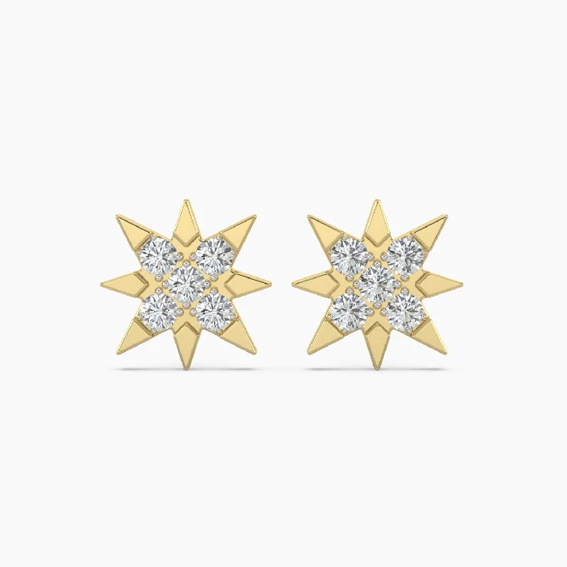 Women’s bridal earrings-Diamond Earrings  0.50 cts TW