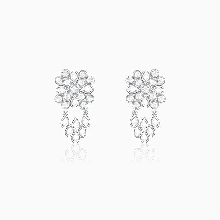 Women’s crystal earrings-Sawarne Lage Earrings