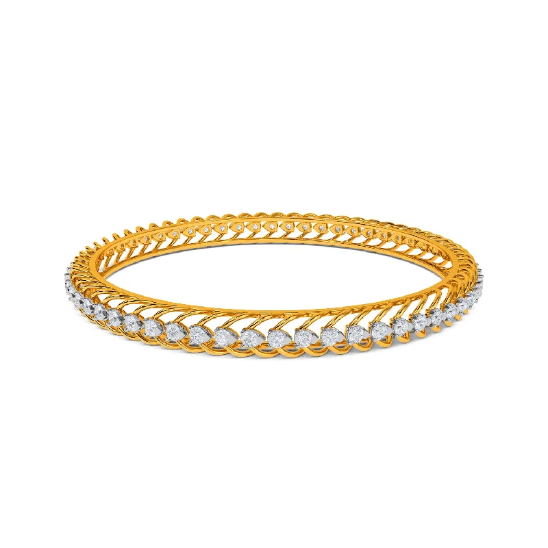 Women’s engraved bracelets-Sabrina Bangle