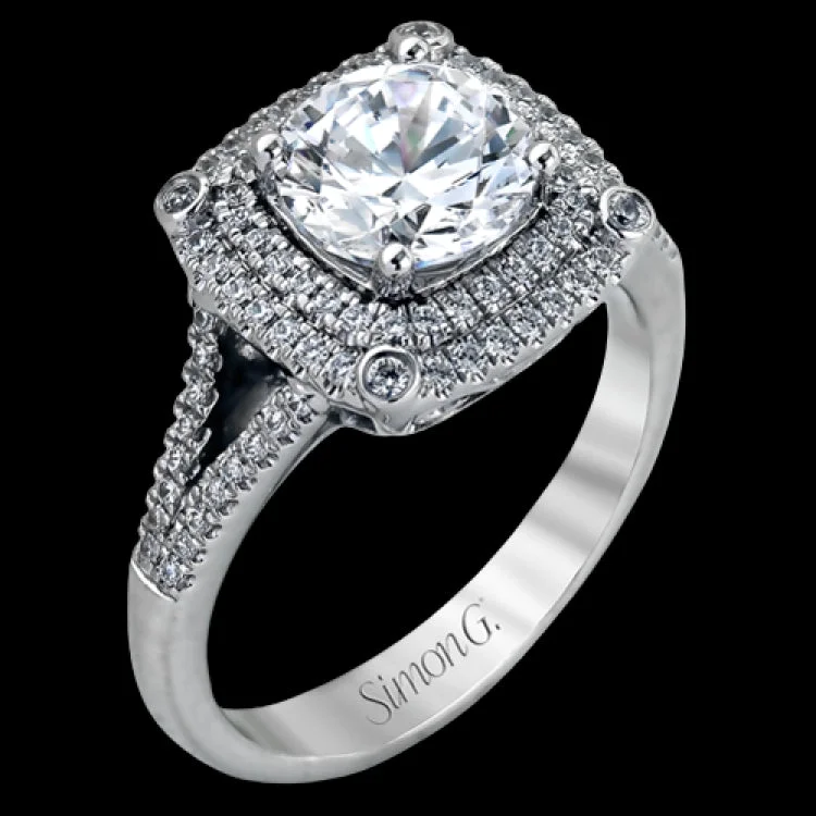 Women’s titanium engagement rings-MR2378-A-8 ENGAGEMENT RING