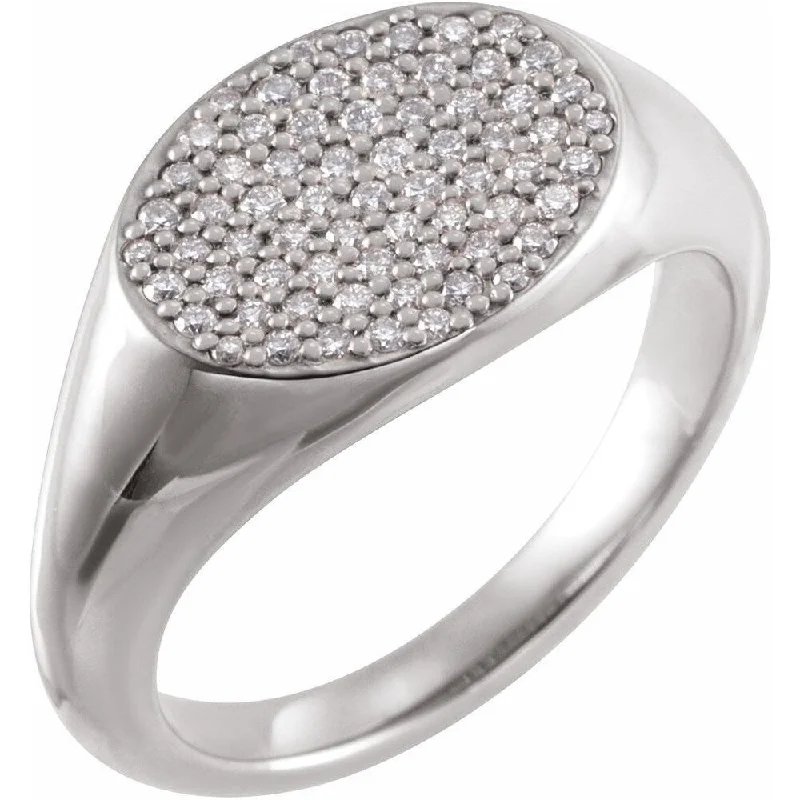 Women’s bridal rings-14K White Gold 1/3 CTW Diamond Ring for Women