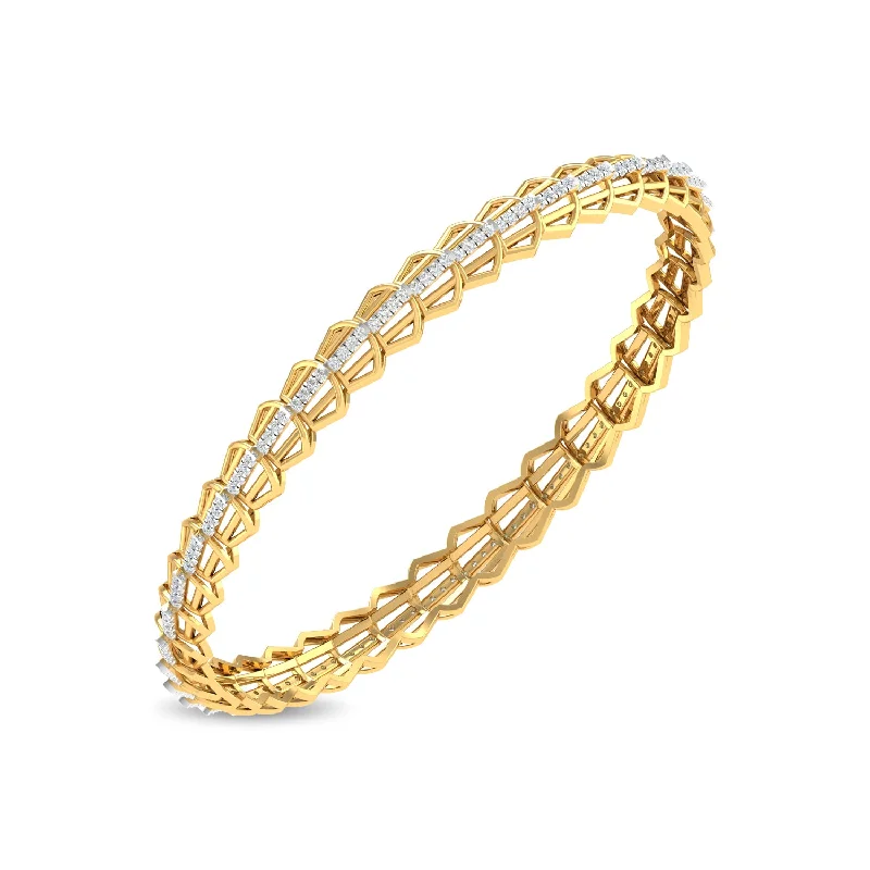 Women’s birthstone bangles-Clementine Bangle