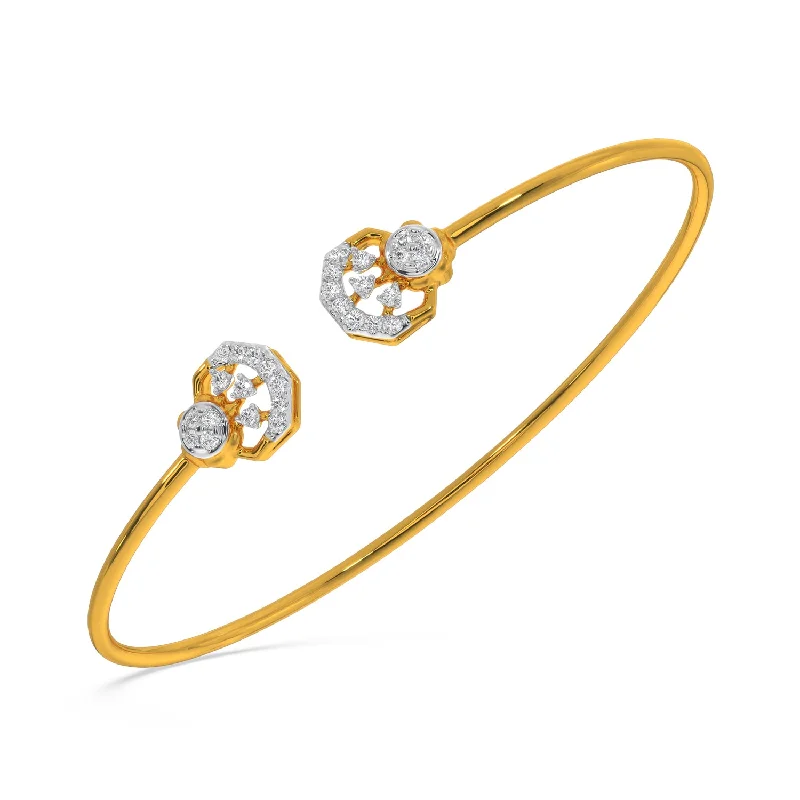 Women’s wedding bracelets-Jazmine Bangle