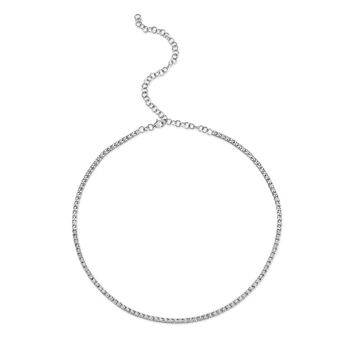 Women’s gift necklaces-0.95ctw Diamond Tennis Necklace