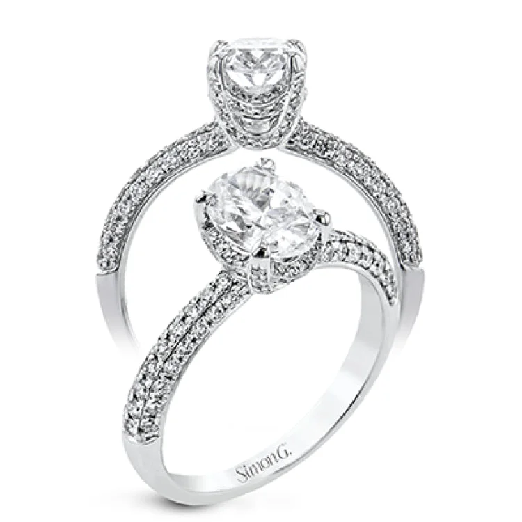 Women’s engagement rings with a royal touch-LR2856 ENGAGEMENT RING