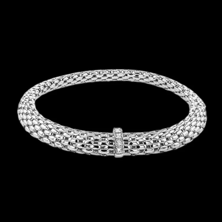 Women’s silver cuff bracelets-LB2684 BANGLE