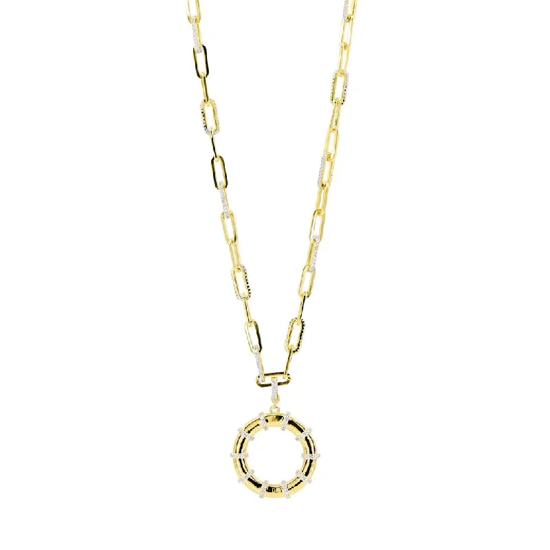 Women’s trendy necklaces-Freida Rothman Sparkling Reflections Pendant Necklace