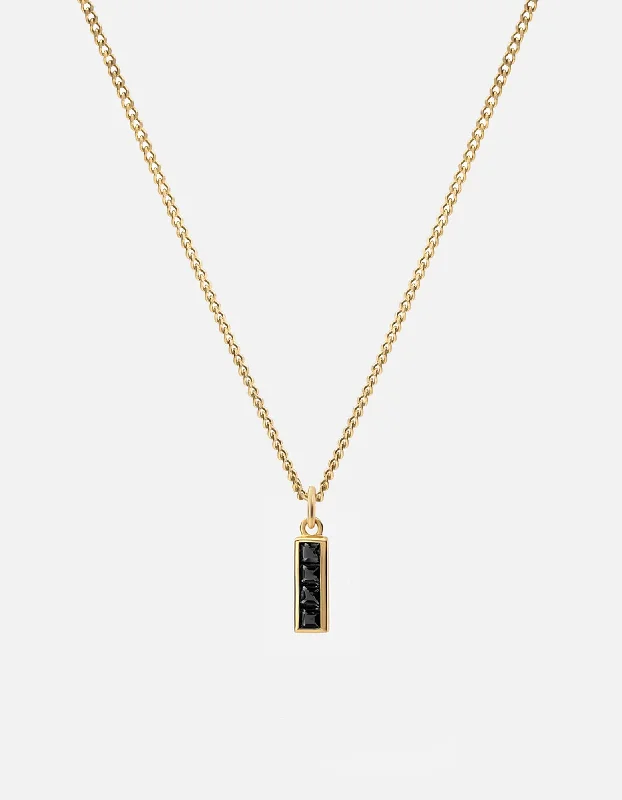 Women’s trendy necklaces-Totem Spinels Necklace, Gold Vermeil