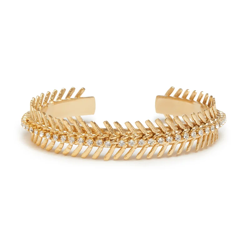 Women’s designer bangles-ASTORGA Fishbone Bangle