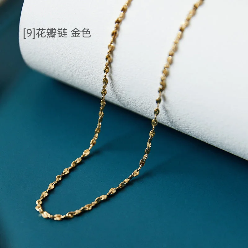 [9] Petal Chain Golden 50cm