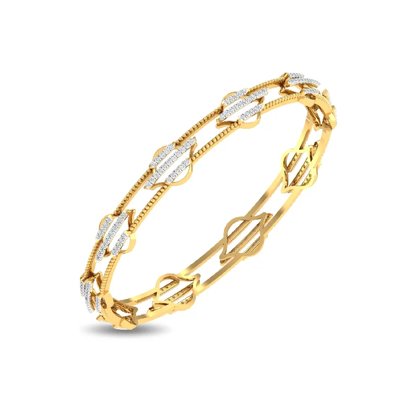 Women’s textured bracelets-Bronwen Bangle